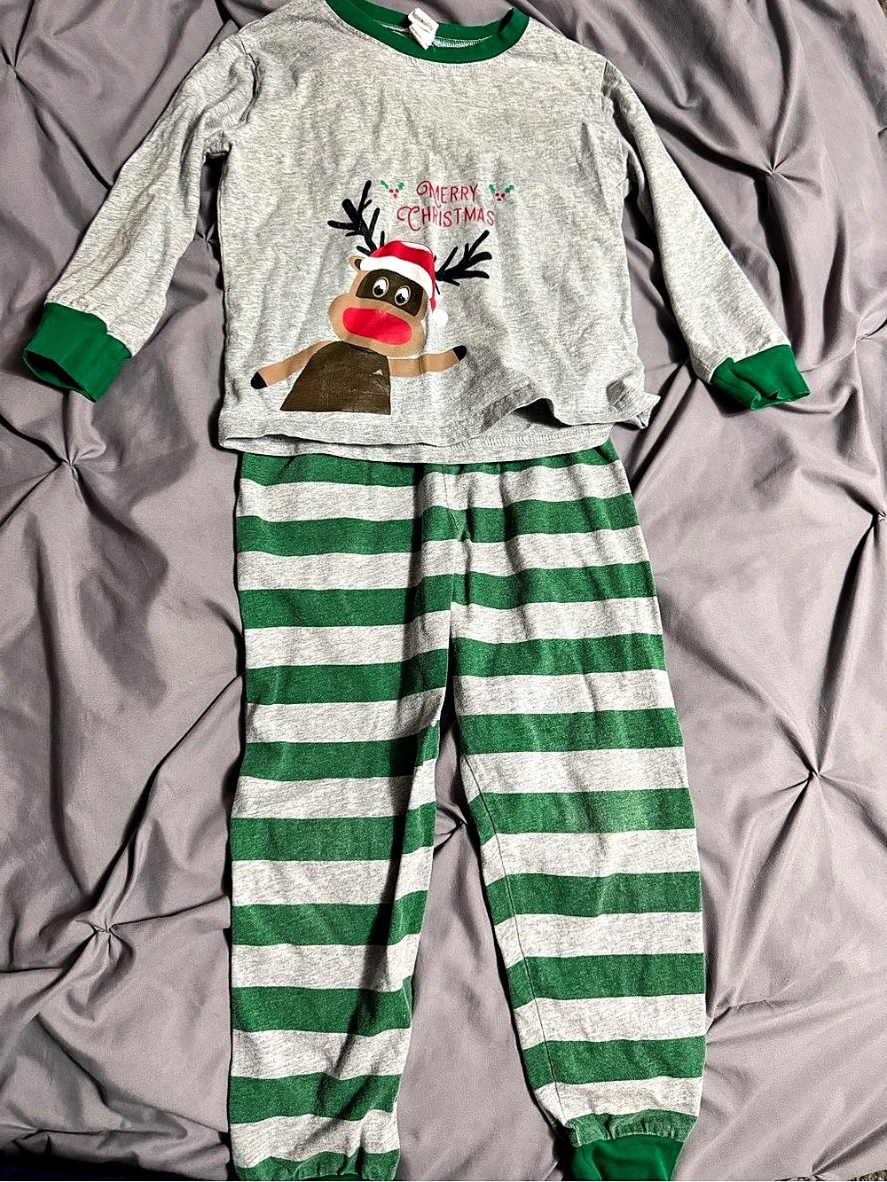 Christmas Reindeer Pajama Set